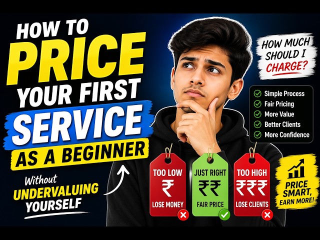How to Price Your First Service Without Undervaluing Yourself