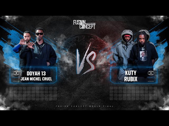 FUSION CONCEPT WORLD FINAL 2026 : RUBIX & KUTY VS JEAN MICHEL CRUEL & DOYAH13