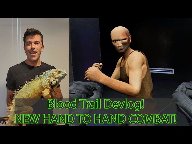Blood Trail Devlog: HAND TO HAND FIGHTING PREVIEW!