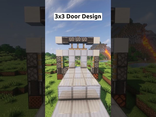 3x3 Redstone Door