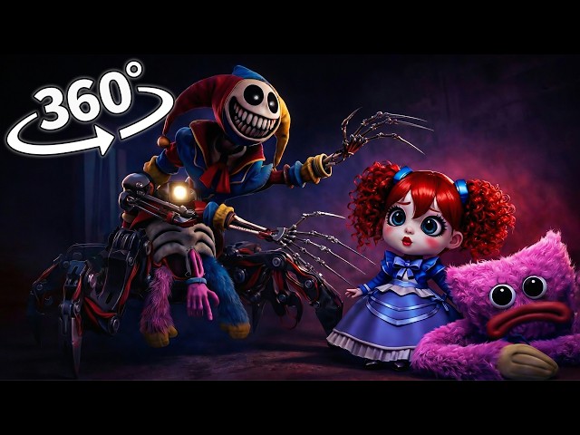 Poppy Playtime Chapter 5 : Run away from Prototype 360° VR