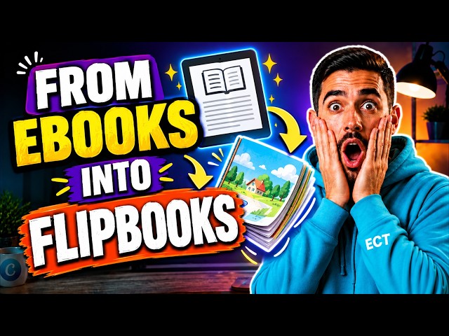 How to Make a Flipbook in Canva | Turn Your eBook Into an Interactive Flipbook