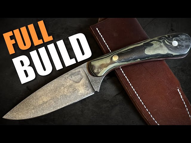 My First Knife In The New Shop | Complete Full Tang Walkthrough