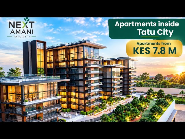 INSIDE MODERN GEORGIA STYLE APARTMENTS IN TATU CITY NAIROBI KENYA 🏡 