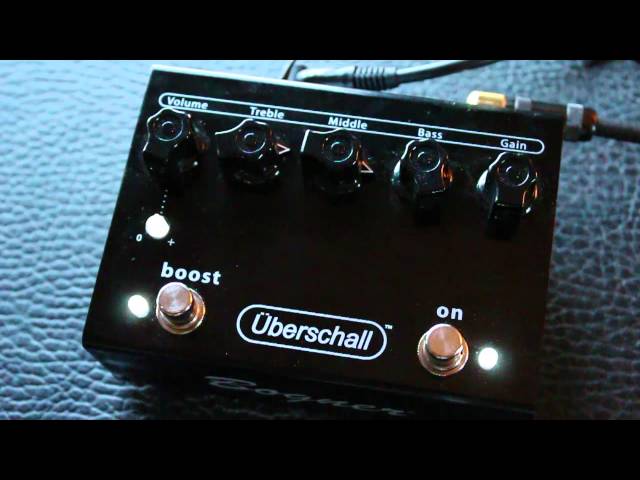 Bogner Uberschall Pedal - GUITAR Demo