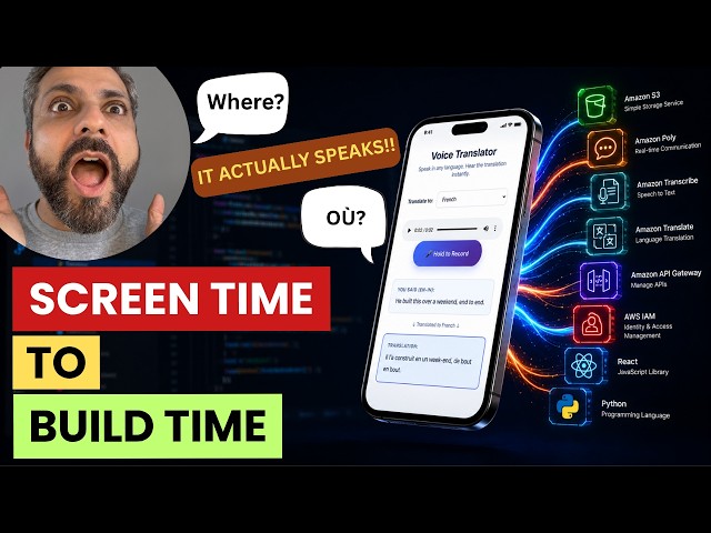 Build a Real-Time AI Voice Translator in ONE Weekend (Full Free Course)