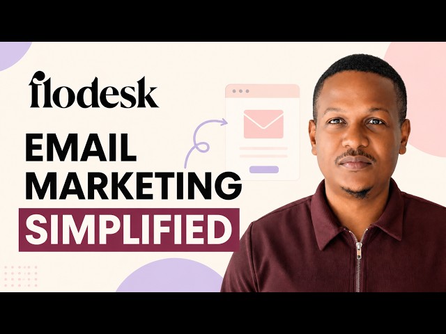 Flodesk Tutorial for Small Business Owners 2026(Build Your Email Marketing System)