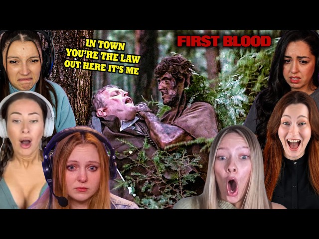 "Rambo Forest Hunt" No Fear | First Blood (1982) | First Time Reaction Compilation