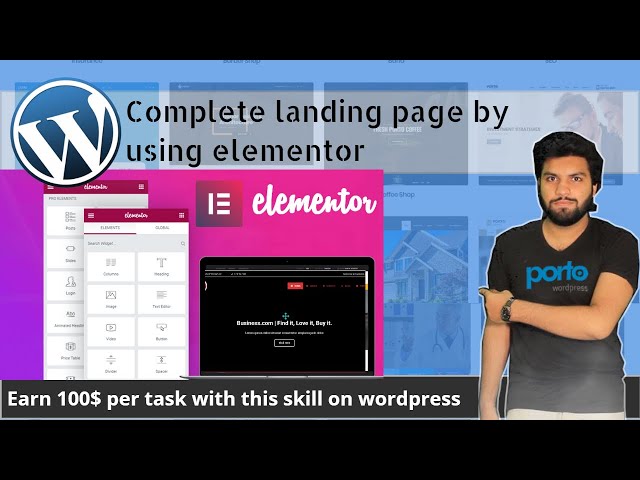 Design Landing Page In Wordpress Using Elementor | Wordpress Course | Asad Mukhtar