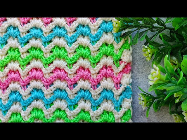 Hururu Stitch. Stunning 5D Japanese crochet pattern. Crochet