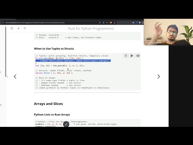 lets learn Rust as a python Developer