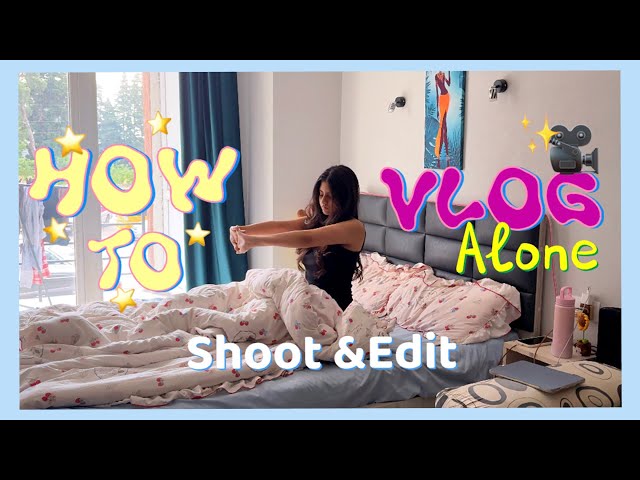How to Make Aesthetic Vlogs ⭐️🎥 | Shooting, Camera Settings & Full Editing Tutorial