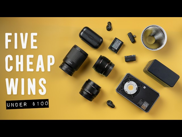 Good Camera Gear for Stupidly Little Money