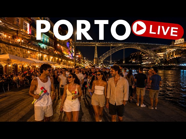 🔴 PORTO SÃO JOÃO LIVE 🇵🇹 Portugal’s Wildest Festival Night!
