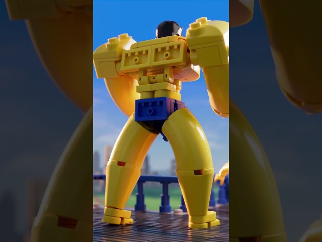 How to become a Gigachad (in lego) WATCH THE FULL ANIMATION ON MY CHANNEL! #chad #lego  #animation