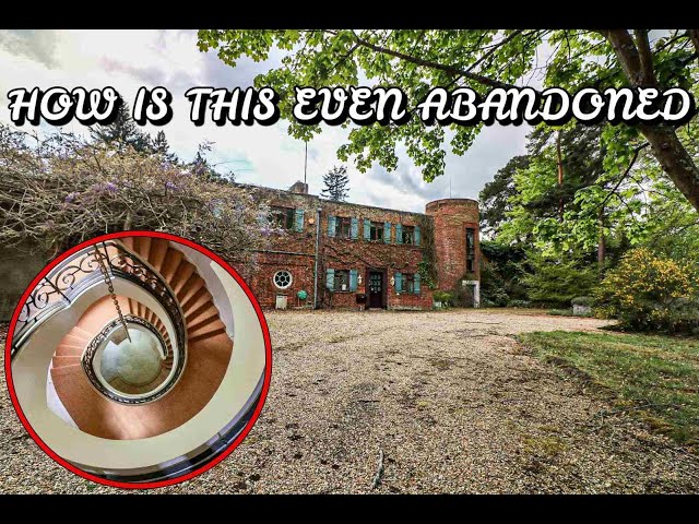 Abandoned millionaires Mansion (HOW IS IT EVEN ABANDONED) film directors house