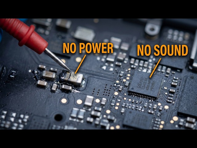 M4 MacBook Pro A3112 Had No Power AND No Audio! Let's fix it!