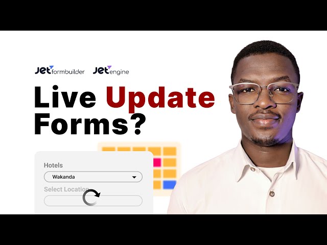 Create WordPress Forms That Auto-Update with Live Data | JetFormBuilder | JetEngine | Crocoblock