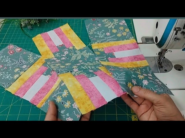 💖very very  clever idea )Is this the most Beautiful Quilt Block Ever Designed