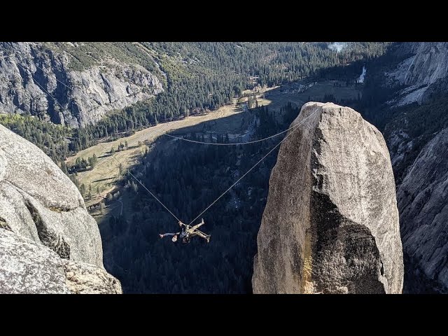 A Tour of Yosemite Ledges Part 7: All of them on Lost Arrow Spire Direct