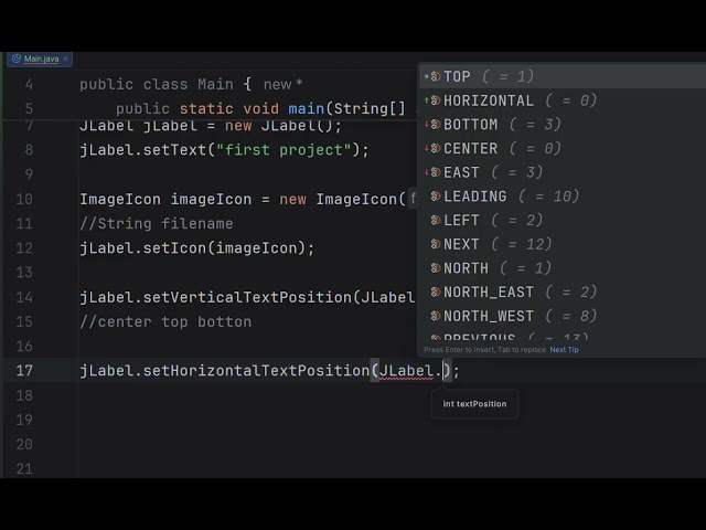 شرح الـ JLabel وإضافة الصور والنصوص في جافا | Java Swing Tutorial