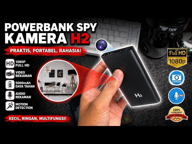 KAMERA POWERBANK ⁉️ Review dan Tutorial Penggunaan Kamera PWR-H2