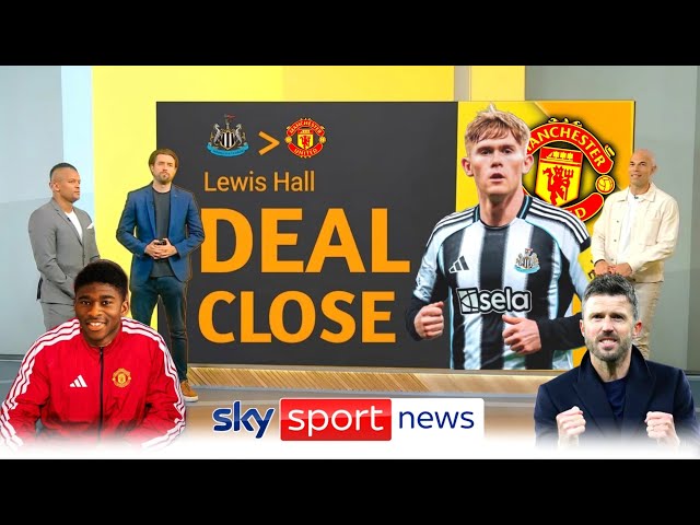BREAKING: After Baleba Medical Successful! Man United Close To Signing Lewis Hall! £70M Deal Done!✅