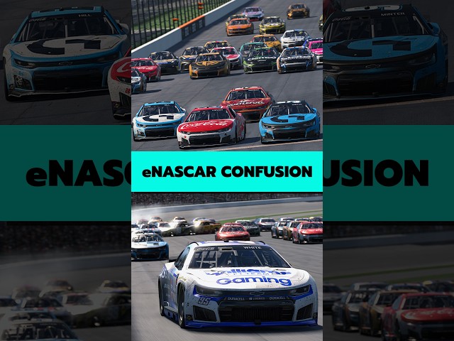 Nobody Knew Who Won This eNASCAR Race