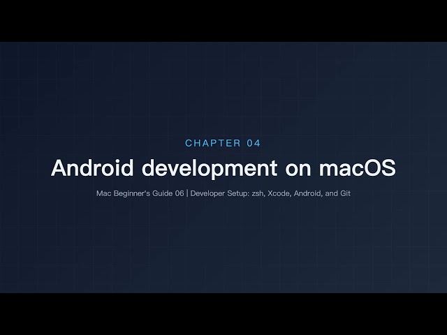 Mac Developer Setup: zsh, Multiple Xcodes, Android, Git, Living with 16 GB | Mac Beginner's Guide 06
