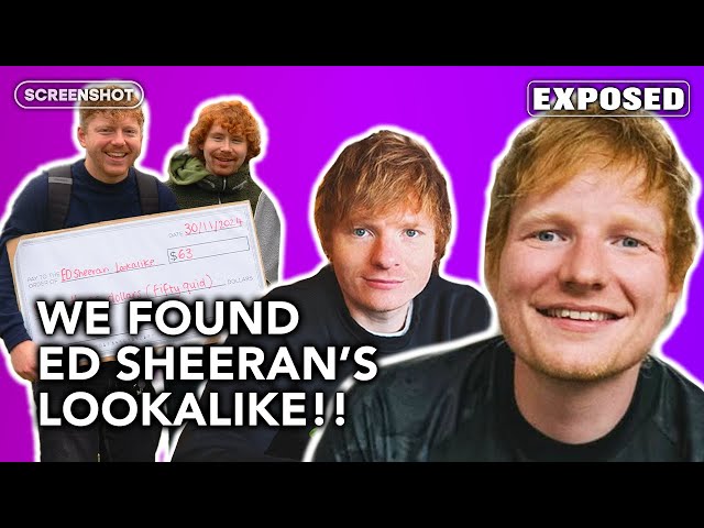 Inside The World of Celebrity Lookalike Competitions: BTS of Our Ed Sheeran Contest | EXPOSED