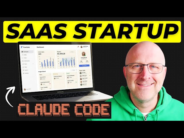 Build A SaaS Startup With Claude Code (22-Min Crash Course)