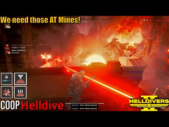 Helldivers 2 | Clank Busters | Anti Material & Deligence Rifle VS Automatons | Coop Helldive