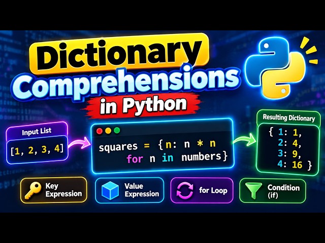 Is Your Python Code Too Long? Try Dictionary Comprehensions