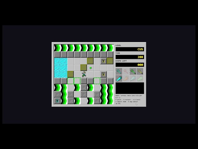 Chip's Challenge in HTML5 & JavaScript (Additional bug fixes & improvements)
