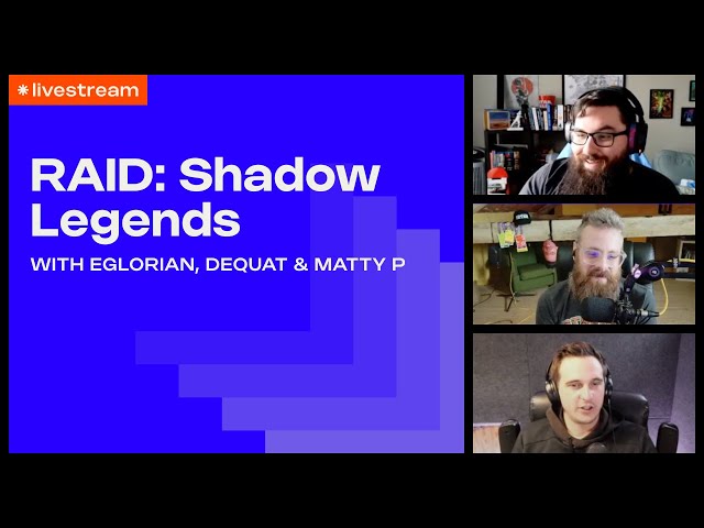 RAID: Shadow Legends StreamElements Sponsorship Campaign Walkthrough Stream