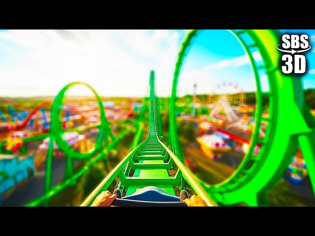 VR Thrilling Roller Coaster VR Videos