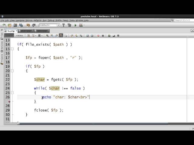 How to Read The File System in PHP Using fopen function - Lesson 11 - Part 1