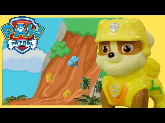 Dino Egg Disaster | PAW Patrol | Toy Play for Kids
