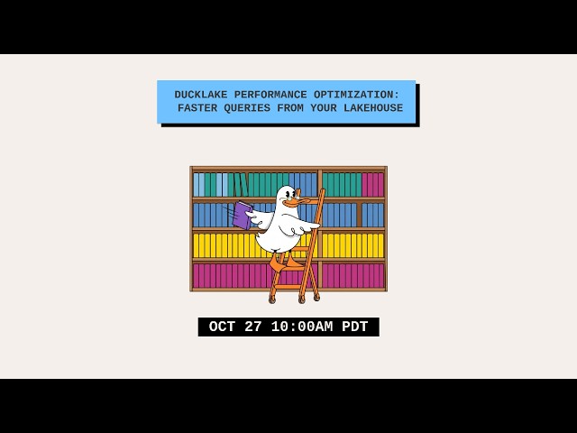 DuckLake Performance Optimization: Faster Queries From Your Lakehouse