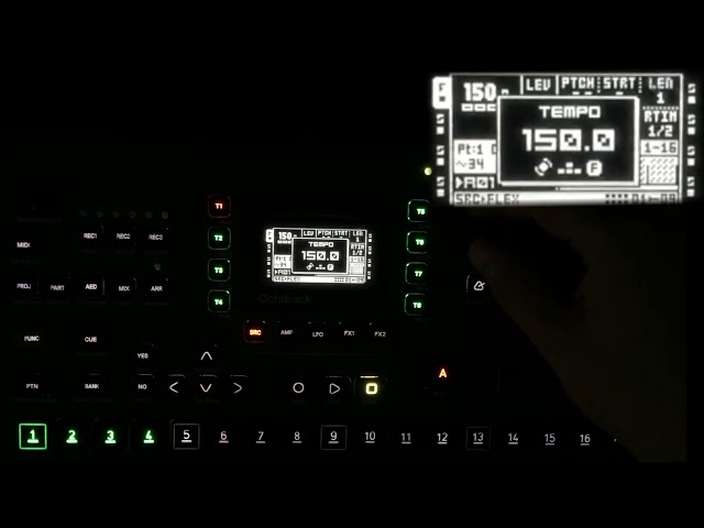 Button Bash Breaks on the Octatrack = Ned Rush