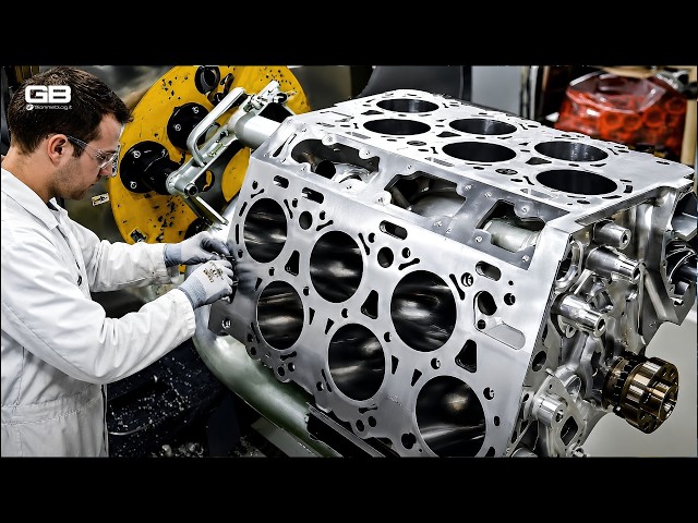 Bentley W12 Engine Assembly (How It’s Built) | Full Factory Process