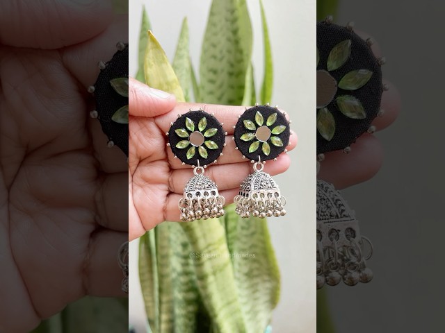 Made these beautiful earrings for festival #earrings #shorts #handmadejewellery