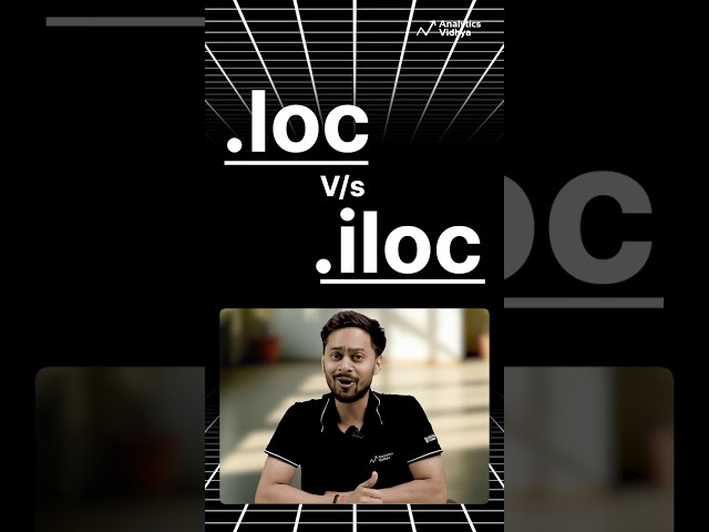 .loc vs .iloc Explained in 30 Seconds 🤯 (Pandas)