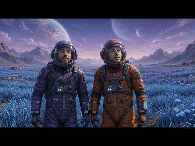 ALIEN WORLD | The Mysterious Planet of Blue Grass & Giant Creatures