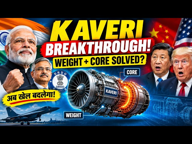 Kaveri Engine BREAKTHROUGH! How GTRE Finally Solved Weight & Core!