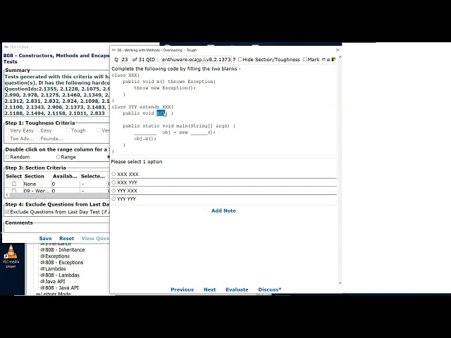 Java method overriding and exception signatures. (ocajp.i.v8.2.1373)