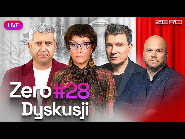 ZERO DYSKUSJI #28 - PRUSINOWSKI, BURZYŃSKA, SROCZYŃSKI, ZALEWSKI