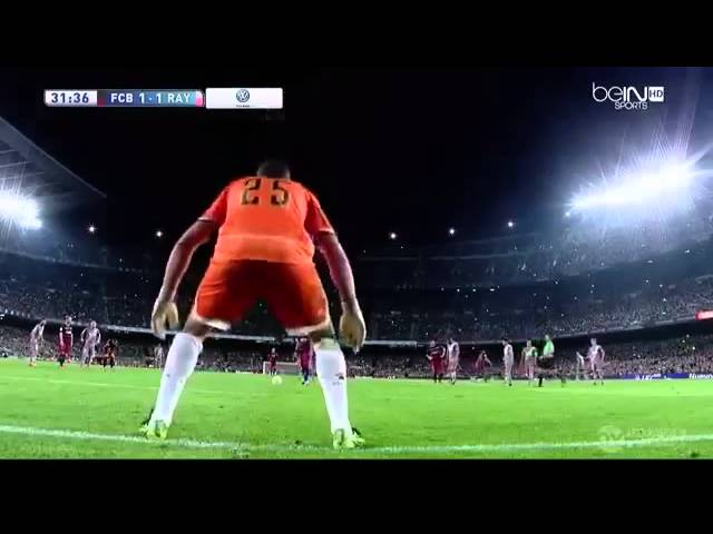 Barcelona vs Rayo Vallecano 5 : 2 All Goals Match Review  17-10-2015