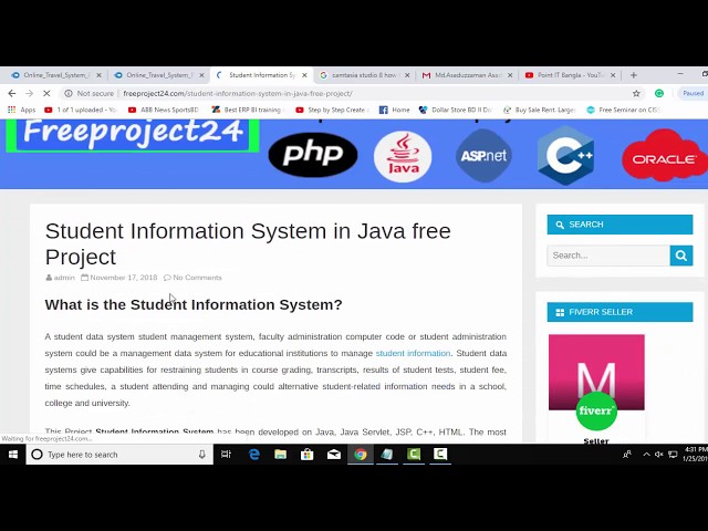 Java Free Project in Stock management System With Source Code