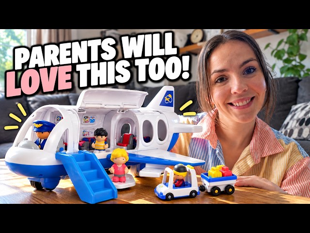This Toy Airplane Will Keep Your Kids Entertained for Hours - It's Mom Approved Too!